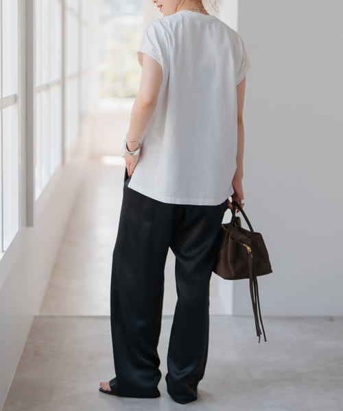 Spick＆Span（スピック アンド スパン） ワイドパンツ パンツ