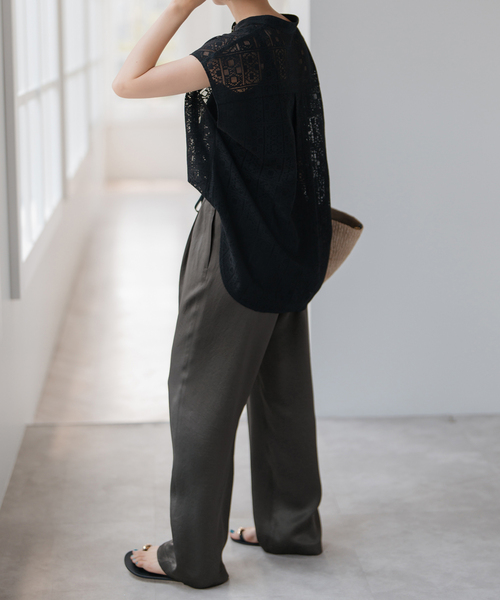 Spick＆Span（スピック アンド スパン） ワイドパンツ パンツ