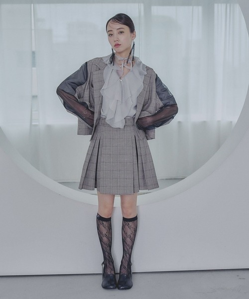 HARE レースシアージャケット HARE（ハレ）の「vintageレースジャケット(HARE)（テーラード