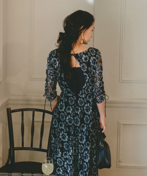 【新品】cafune カフネ ダンガリースタンドワンピース cafune（カフネ）ダンガリー スタンド ワンピース 525104 ROBE