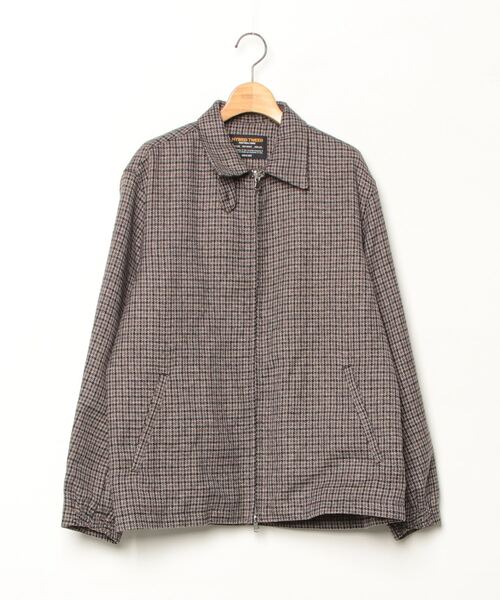 ADAM ET ROPE'（アダムエロペ） ジップアップブルゾン L ブラウン