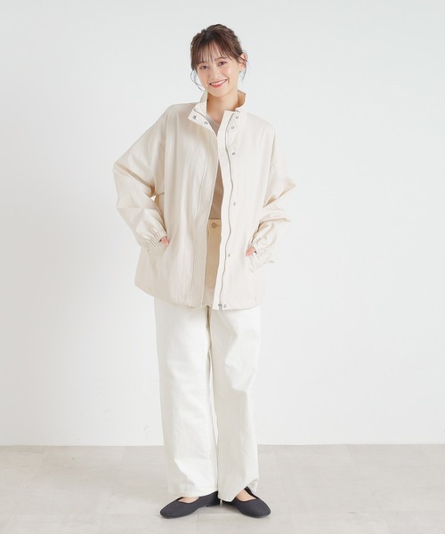 「Honeys」 「C?O?L?Z?A」ジップアップブルゾン M グレー レディース
