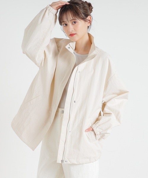 「Honeys」 「C?O?L?Z?A」ジップアップブルゾン M グレー レディース