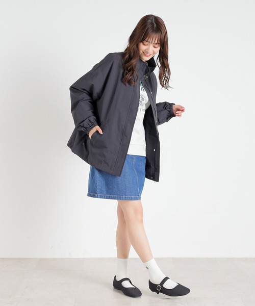 「Honeys」 「C?O?L?Z?A」ジップアップブルゾン M グレー レディース