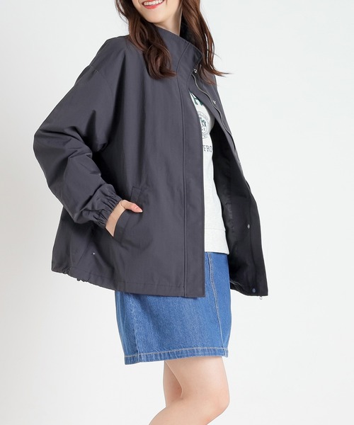 「Honeys」 「C?O?L?Z?A」ジップアップブルゾン M グレー レディース