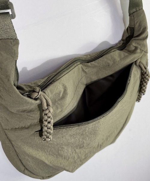 ウエストポーチ ウエストバッグ ボディバッグ 仕切りあり 斜め掛け 軽量 撥水 ショルダーバッグ レディース メンズ | Candlestick | 13