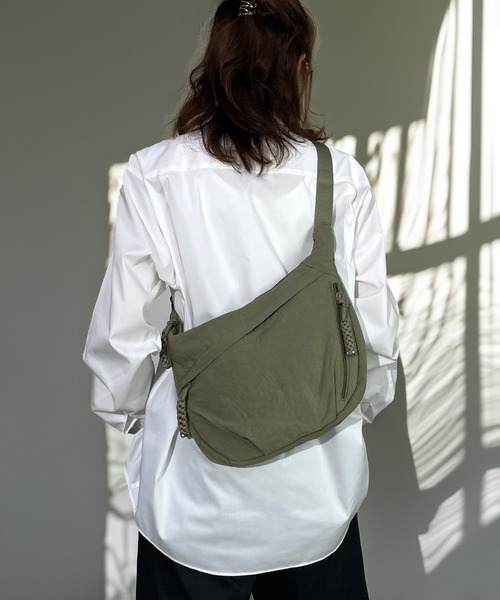 ウエストポーチ ウエストバッグ ボディバッグ 仕切りあり 斜め掛け 軽量 撥水 ショルダーバッグ レディース メンズ | Candlestick | 22