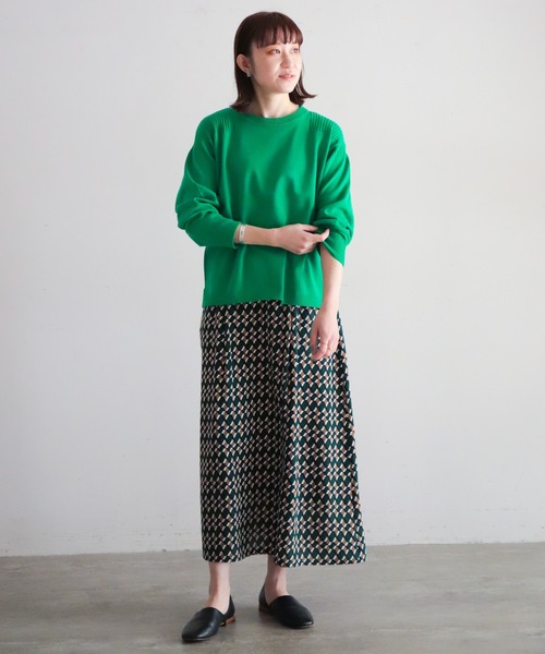 「NOMBRE IMPAIR」 長袖ニット FREE パープル レディース_画像7