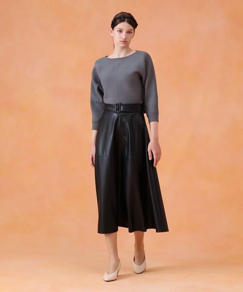 ANAYI スカート フェイクレザージャンパー : ZOZOTOWN Yahoo!店 - 通販