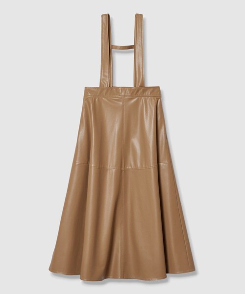 ビッキー様　新品未使用タグ付き　アナイ　フェイクレザー　スカート ANAYI（アナイ） スカート フェイクレザージャンパー スカート