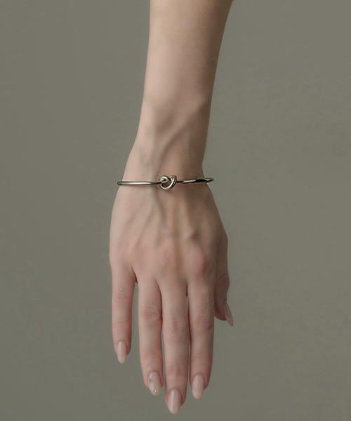 「muku」 バングル FREE シルバー レディース