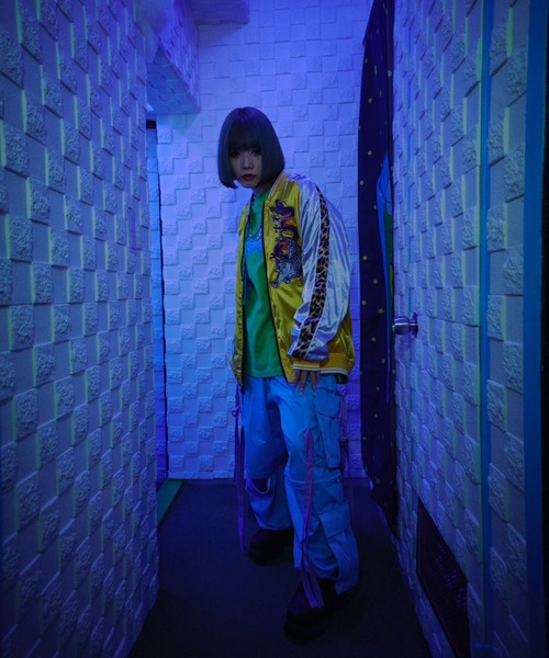 GALFY スカジャン 我流不威ジャン GALFY 144039 ガルフィー オーバーサイズ ゆったりめ