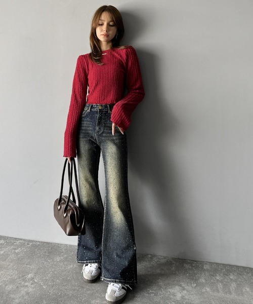 mily bilet ジーンズ デニム デニムパンツ 「mily bilet」動くたび
