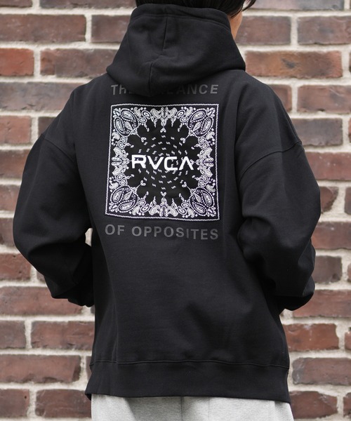 RVCA（ルーカ） パーカー プルオーバー/パーカー バックプリント