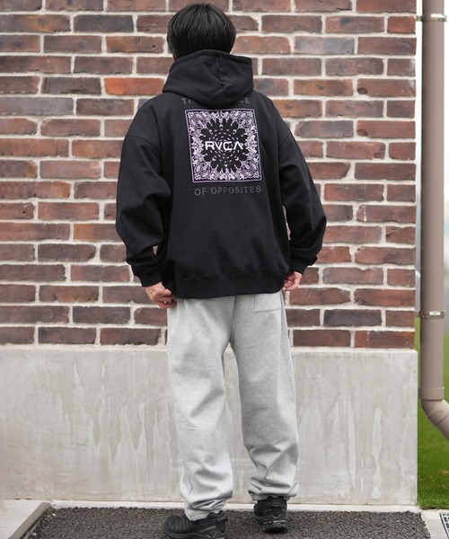 RVCA（ルーカ） パーカー プルオーバー/パーカー バックプリント