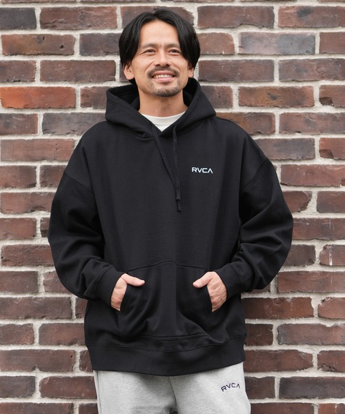 RVCA（ルーカ） パーカー プルオーバー/パーカー バックプリント