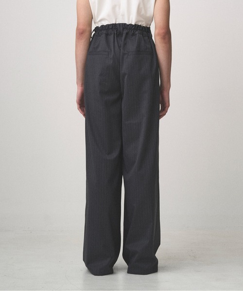 Juha（ユハ） スラックス EXTREME WIDE PINSTRIPE PANTS メンズ