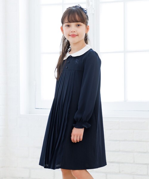 組曲（KUMIKYOKU） ワンピース 「110-140cm」ノーブルネイビー