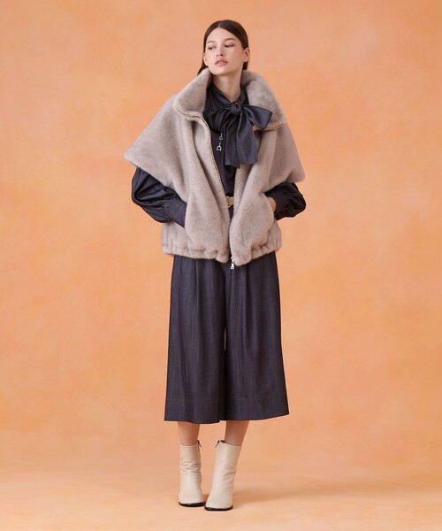 ANAYI（アナイ） ブラウス シャツ 「セットアップ対応商品」ライト