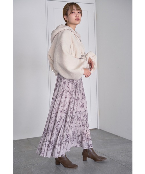 SNIDEL（スナイデル） 長袖ワンピース 1 パープル レディース