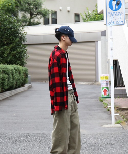 KAIKO（カイコー） シャツ KAIKO Flannel check shirt メンズ