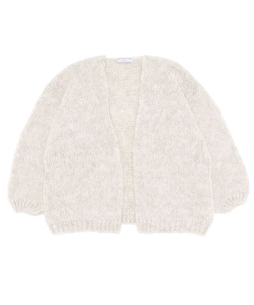 TRICOTS JEAN MARC ニットカーディガン - ホワイト レディース