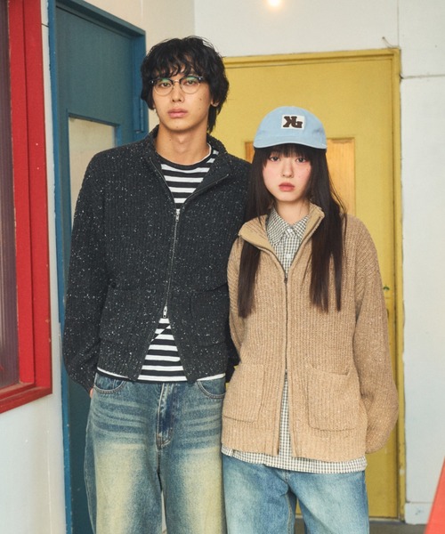 ニット/セーター 7168 JIGGYS SHOP（ジギーズショップ） セーター ニット パウダータッチ