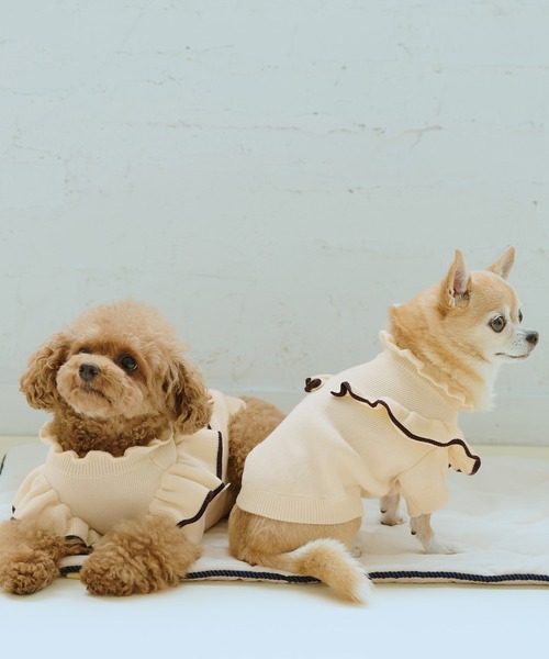 ROPE' PICNIC（ロペ ピクニック） 犬 服 「DOG」マシュマロフリル
