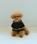 犬 服 「DOG」マシュマロフリルニット/リン...の詳細画像1
