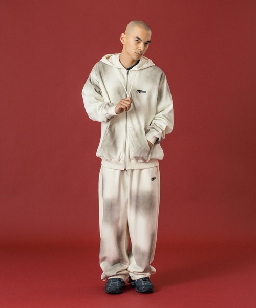 XLARGE（エクストラ ラージ） スウェットパンツ ジャージ SPRAY DYED