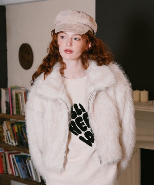 3.3 FIELD TRIP ブルゾン アウター 3.3 Field Trip／ファーブルゾン