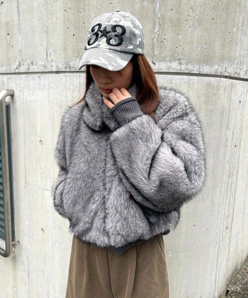 3.3 FIELD TRIP ブルゾン アウター 3.3 Field Trip／ファーブルゾン