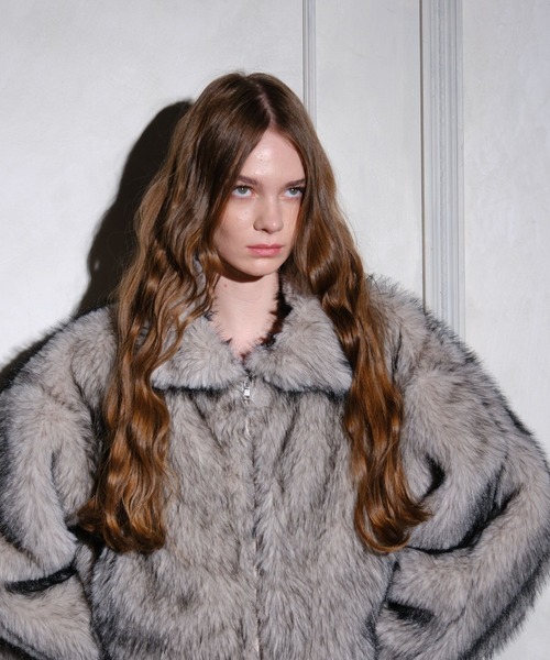 3.3 FIELD TRIP ブルゾン アウター 3.3 Field Trip／ファーブルゾン