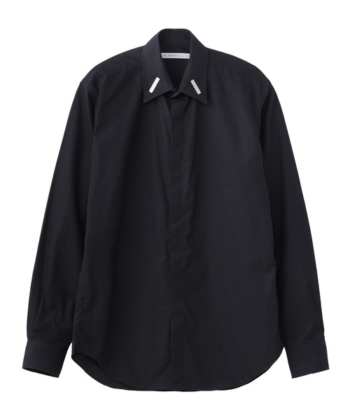 JOHN LAWRENCE SULLIVAN / 長袖シャツ/46/--/GRY/3A005-0225-23 JOHN LAWRENCE SULLIVAN 「JOHN SULLIVAN」 長袖シャツ 46 ブラック