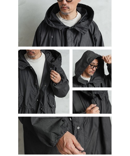 WAIPER.inc モッズコート X-LARGE ブラック メンズ : ZOZOTOWN Yahoo