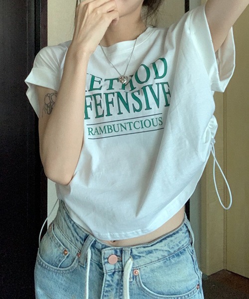 「HALEY PESCA」 半袖Tシャツ MEDIUM ホワイト レディース_画像4