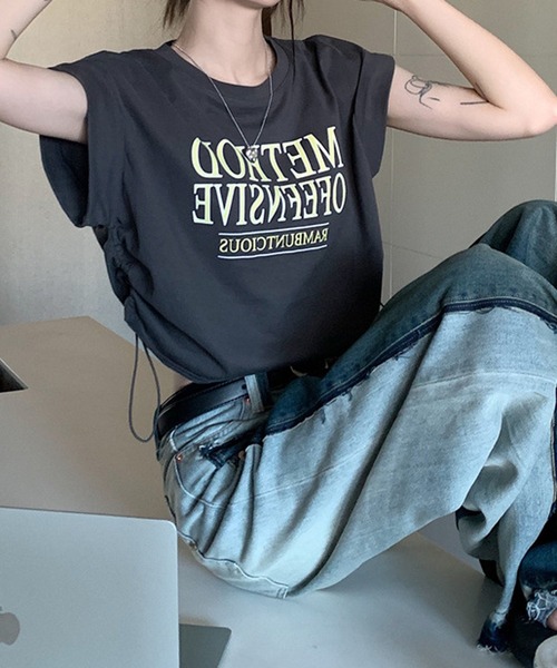 「HALEY PESCA」 半袖Tシャツ MEDIUM ホワイト レディース_画像9