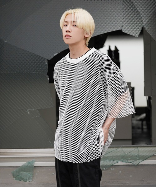 「G.O.C」 半袖Tシャツ MEDIUM ホワイト メンズ_画像2