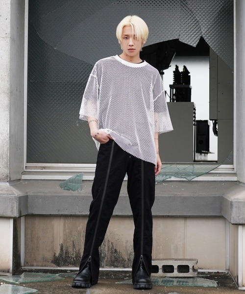 「G.O.C」 半袖Tシャツ MEDIUM ホワイト メンズ_画像4