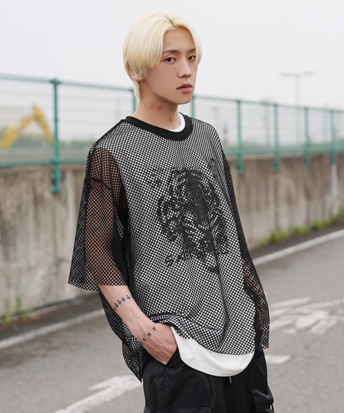 「G.O.C」 半袖Tシャツ MEDIUM ホワイト メンズ_画像8