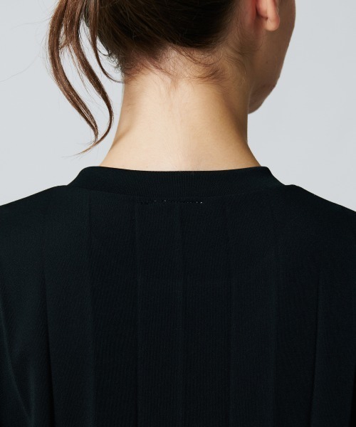 「ESSENTIAL」 半袖ワンピース 38 ブラック レディース_画像9