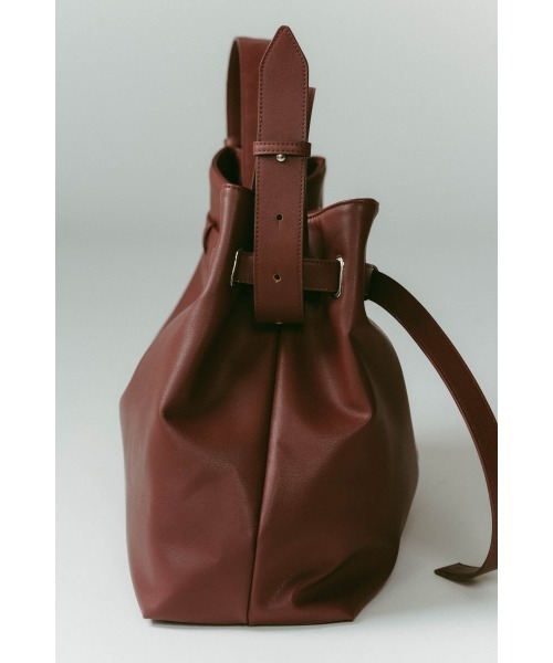 Knuth Marf（クヌースマーフ） ボストンバッグ belted leather big bag
