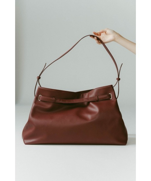 Knuth Marf（クヌースマーフ） ボストンバッグ belted leather big bag