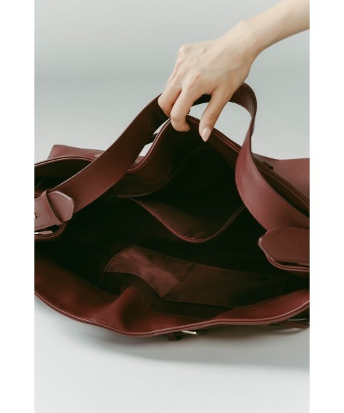 Knuth Marf（クヌースマーフ） ボストンバッグ belted leather big bag