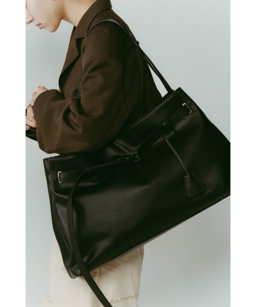 Knuth Marf（クヌースマーフ） ボストンバッグ belted leather big bag