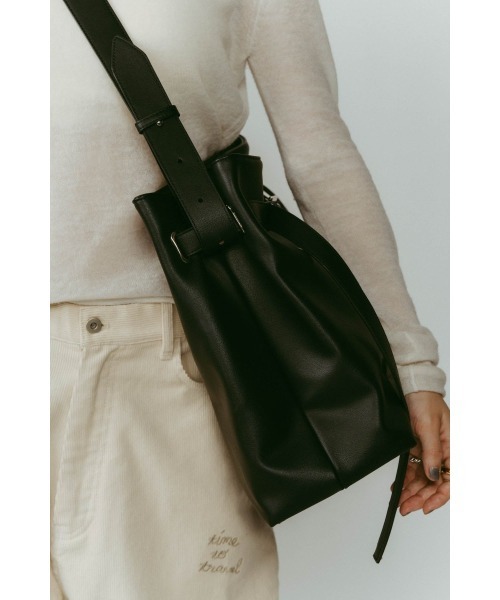 Knuth Marf（クヌースマーフ） ボストンバッグ belted leather big bag