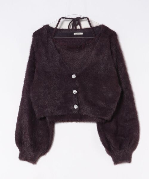 apres jour（アプレジュール） アンサンブル シャギーニット