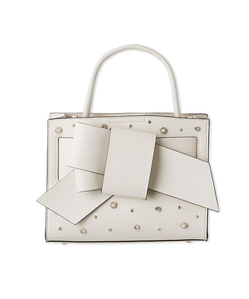 FRAY I.D（フレイ・アイディー） ハンドバッグ 「ルエル」ビジュー