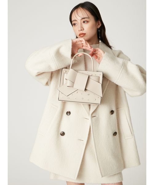 FRAY I.D（フレイ・アイディー） ハンドバッグ 「ルエル」ビジュー