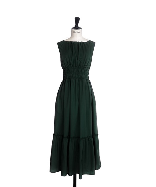 Her lip to ノースリーブワンピース S グリーン レディース : ZOZOTOWN